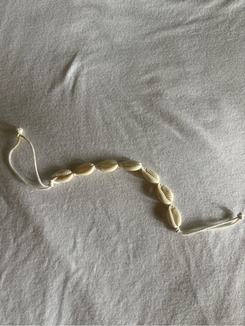 Delicate Ivory Shell Bead Bracelet - Women Jewelry